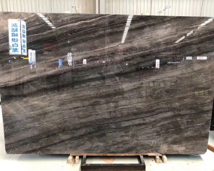 45 Degree Grey Marble Slabs