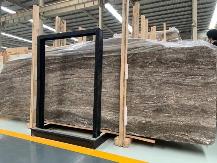 Silver Snake Travertine Slab Silver Snake Travertine Slab