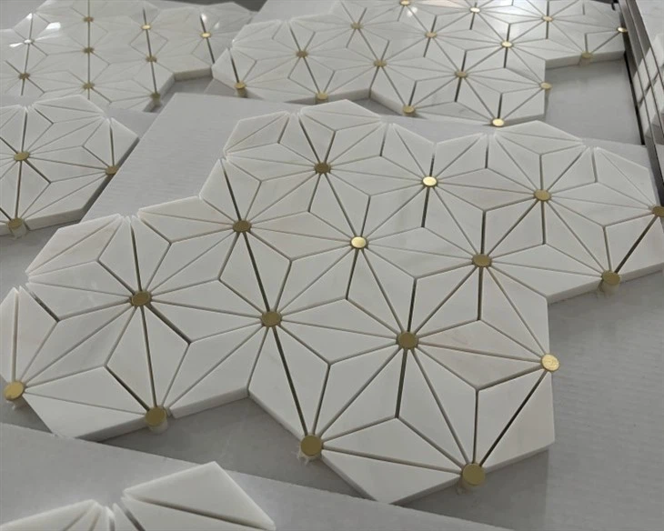 natural marble mosaic